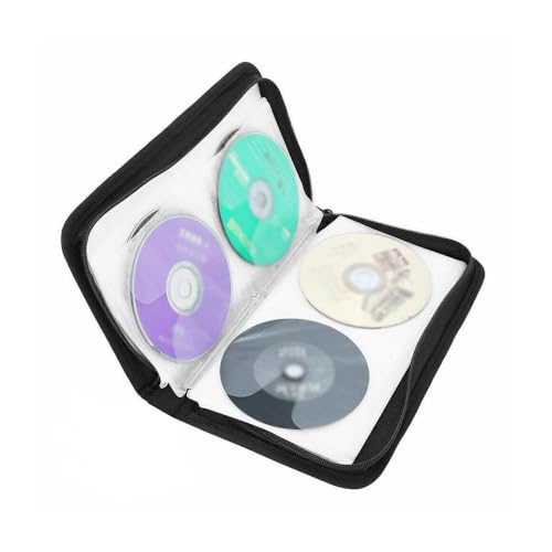 Zonadah Black Storage Case 80 Disc -CD -Hülle Inhaber Speicherorganisator DVD Binder DVD Tragbare Brieftaschenfallhalter großer Kapazitäts -Reise -VCD -Speicherschutzgehäuse Zonadah Black Storage Case 80 Disc -CD -Hülle Inhaber Speicherorganisator DVD Binder DVD Tragbare Brieftaschenfallhalter großer Kapazitäts -Reise -VCD -Speicherschutzgehäuse von ZONADAH
