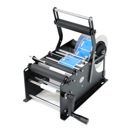 ZONESUN Mnaual ZS-50P Rundflaschen-Etikettiermaschine für Wassersaft-Flaschen, Aufkleber, Etikettierer, Etikettenapplikator von ZONESUN