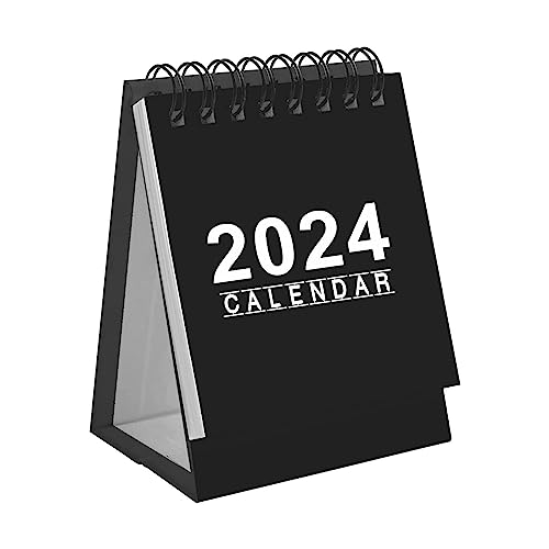 2024 Kalender Mini Tischkalender mit Blanko Notizblock Klein 2024 Tischkalender Tischkalender Neujahrsgeschenk von ZONEWD