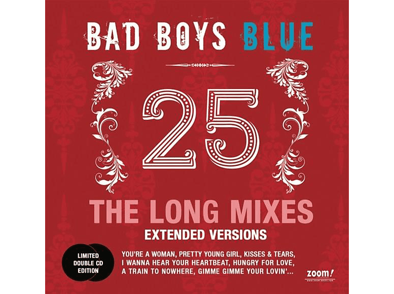 Bad Boys Blue - 25-The Long Mixes (Extended Versions) (CD) von ZOOM MUSIC