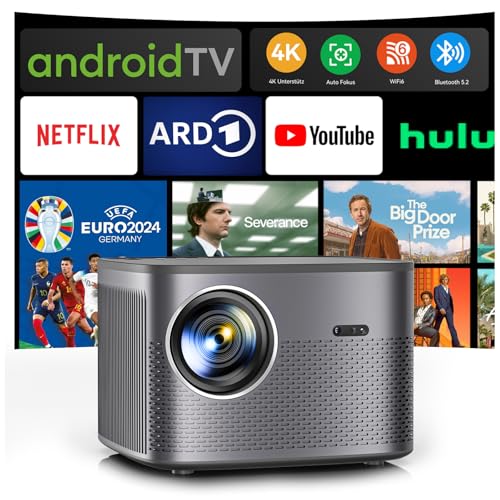 Beamer 4K Autofokus, 6D 4P Trapezkorrektur Unterstützt Beamer 4K Heimkino, WiFi6 Bluetooth Beamer 26000 Lumen 1080P Native Full HD Beamer Android Beamer 4K Autofokus, 6D 4P Trapezkorrektur Unterstützt Beamer 4K Heimkino, WiFi6 Bluetooth Beamer 26000 Lumen 1080P Native Full HD Beamer Android von Zoomcat