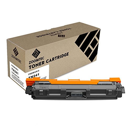 ZOOMTEC Tonerkassette TN241BK TN242BK Toner Patrone kompatibel mit Brother HL-3140CW DCP-9020CDW MFC-9340CDW HL-3170CDW MFC-9330CDW MFC-9130CW MFC-9140CDN DCP-9015CDW HL-3150CDW (Farbe: Schwarz) von ZOOMTEC