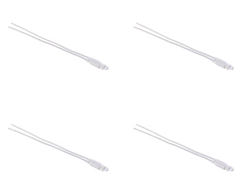 ZOREI LED-Lampe für Kontrollknopf, beleuchtbar, kompatibel mit Bticino Living und Matix (4 Stück, Weiß) von ZOREI