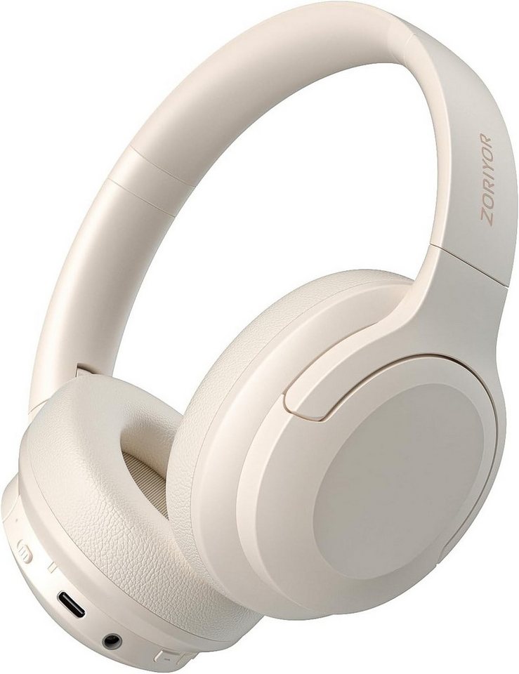 ZORIYOR HiFi-Sound 70-Stunden Akkulaufzeit,ENC Anrufgeräuschunterdrückung IPX4 Headset (Bluetooth 5.3 ermöglicht eine stabile, latenzfreie Verbindung mit einer Reichweite von 10 Metern und sorgt für eine schnelle, automatische Wiederverbindung., Bluetooth, Mit einer 40mm großen Membran und HiFi-Klang tauchen Sie tiefen Bass) ZORIYOR HiFi-Sound 70-Stunden Akkulaufzeit,ENC Anrufgeräuschunterdrückung IPX4 Headset (Bluetooth 5.3 ermöglicht eine stabile, latenzfreie Verbindung mit einer Reichweite von 10 Metern und sorgt für eine schnelle, automatische Wiederverbindung., Bluetooth, Mit einer 40mm großen Membran und HiFi-Klang tauchen Sie tiefen Bass) von ZORIYOR