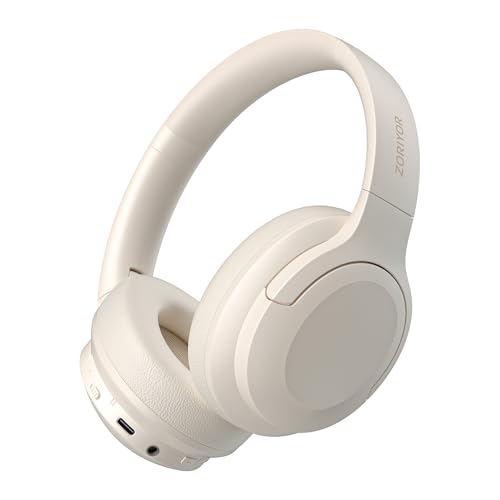 ZORIYOR Z1 PRO ANC Kabellose Kopfhörer HiFi-Sound, Bluetooth 5.3 Headsets 70-Stunden Akkulaufzeit, ENC Anrufgeräuschunterdrückung IPX4 Ergonomisches Design Kopfhörer Beige ZORIYOR Z1 PRO ANC Kabellose Kopfhörer HiFi-Sound, Bluetooth 5.3 Headsets 70-Stunden Akkulaufzeit, ENC Anrufgeräuschunterdrückung IPX4 Ergonomisches Design Kopfhörer Beige von ZORIYOR