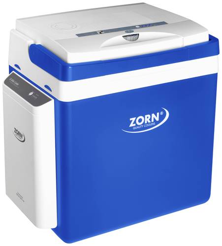 ZORN Cooler Z 26 LNE 7,8Ah Kühlbox EEK: E (A - G) Thermoelektrisch 12 V, 230V DC/AC Blau-Weiß 25l von ZORN