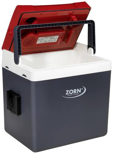 ZORN Cooler Z 26 LNE PX Kühlbox & Heizbox EEK: E (A - G) Thermoelektrisch 230 V, 12V Weiß-Rot, Gra von ZORN