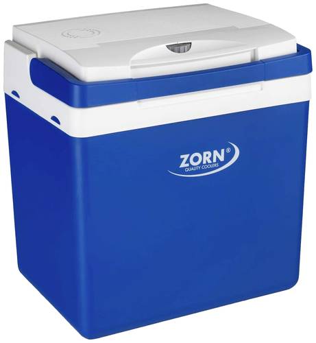 ZORN Z26 12/ 230V Kühlbox EEK: E (A - G) Thermoelektrisch 12 V, 230V Blau-Weiß 25l Kühlt bis zu 1 von ZORN