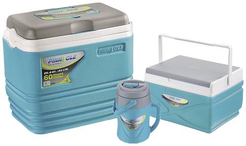 ZORN ZP 25L + 4,5L + 2,0L Combo Kühlbox Passiv Blau-Grau (matt) 25l von ZORN