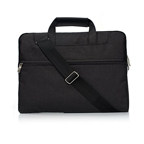 11 Zoll Laptop Schultertasche für MacBook Air 11 Zoll, neues MacBook 12 Zoll, Surface Pro X/9/8, Notebook Sleeve PC Messenger Bag Tablet Tasche Griff Sleeve Tragetasche von ZORSOME