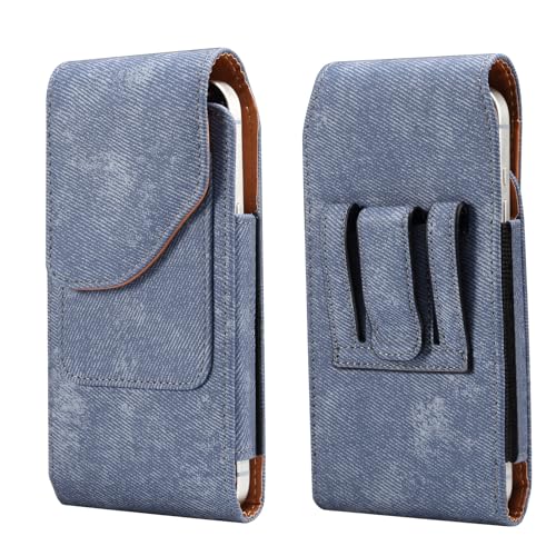 Handy-Holster, kompatibel mit Huawei Mate 20X, Handy-Brieftasche, Gürtelhalterung, Tragetasche mit Clip, kompatibel mit Sony Xperia 10 Plus, Xperia 1, Xperia Pro von ZORSOME