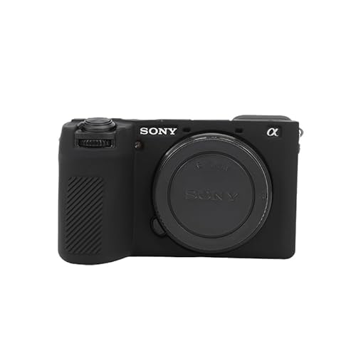 Kameratasche für Sony Alpha A6700, Silikon-Gummi, Kameragehäuse, Schutzhülle für Sony Alpha A6700, Schwarz von ZORSOME
