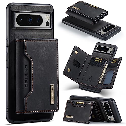 ZORSOME 2 in 1 Abnehmbare Leder Wallet Case für Google Pixel 8 Pro, Magnet Wallet Schutzhülle mit Ständer + Kartenfach, Schwarz ZORSOME 2 in 1 Abnehmbare Leder Wallet Case für Google Pixel 8 Pro, Magnet Wallet Schutzhülle mit Ständer + Kartenfach, Schwarz von ZORSOME