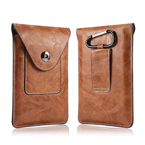 ZORSOME Gürtelclip für Samsung Galaxy S20 Ultra 5G, A21, Note 10 Lite, A71 5G, Premium-Leder-Tragetasche, für Google Pixel 3a XL von ZORSOME