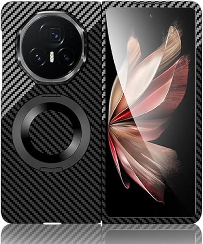 ZORSOME Kompatibel mit Honor Magic V3 Kohlefaser-Schutzhülle mit Ständer, leicht, magnetisch, ultradünn, PC-Schutzhülle mit Standfunktion, Schwarz und Grau ZORSOME Kompatibel mit Honor Magic V3 Kohlefaser-Schutzhülle mit Ständer, leicht, magnetisch, ultradünn, PC-Schutzhülle mit Standfunktion, Schwarz und Grau von ZORSOME