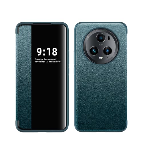 ZORSOME Schutzhülle für Honor Magic 5 Pro Smart Clear View, ultradünn, Leder-Klapphülle für Honor Magic 5 Pro, Grün ZORSOME Schutzhülle für Honor Magic 5 Pro Smart Clear View, ultradünn, Leder-Klapphülle für Honor Magic 5 Pro, Grün von ZORSOME