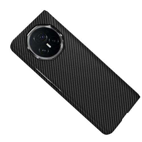 ZORSOME Stoßfeste Schutzhülle für Honor Magic V3 W, Kohlefaser, ultradünne Schutzhülle für Magic V3 [Snap-on Case], Schwarz von ZORSOME
