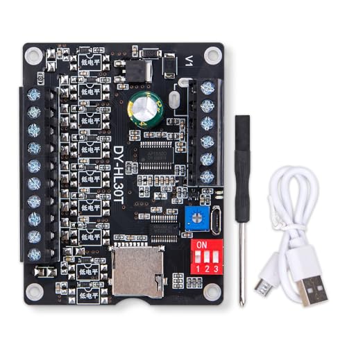 ZORZA 1 x 30 W MP3-Trigger-Player-Board, Sprachwiedergabe-Modul, unterstützt TF-Karte, max. 32 G, 9 Trigger-Schnittstellen, 8 I/O-Triggermodi, DC 9–24 V, MP3-Modul mit zwei Indikatoren für ZORZA 1 x 30 W MP3-Trigger-Player-Board, Sprachwiedergabe-Modul, unterstützt TF-Karte, max. 32 G, 9 Trigger-Schnittstellen, 8 I/O-Triggermodi, DC 9–24 V, MP3-Modul mit zwei Indikatoren für von ZORZA