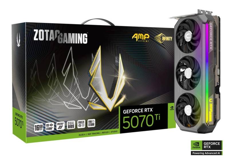 ZOTAC GAMING GeForce RTX 5070 Ti AMP Extreme Infinity 16GB von ZOTAC