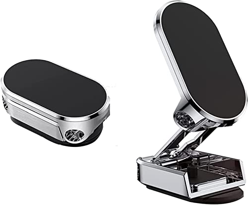 Magnetic Handyhalterung, Klappbarer Autotelefonhalter aus Metall, 360° Drehbarer Starker Magnetischer Klapphalter Magnet Telefonhalter, Universeller Armaturenbrett Autohalter Magnetic Handyhalterung, Klappbarer Autotelefonhalter aus Metall, 360° Drehbarer Starker Magnetischer Klapphalter Magnet Telefonhalter, Universeller Armaturenbrett Autohalter von ZQTWJ