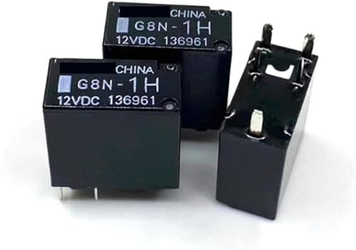 Relais G8N-1H G8N1H G8N 1H 12VDC DC12V 12V 5PIN Relais (Size : Taglia unica) von ZQYGSNWQ