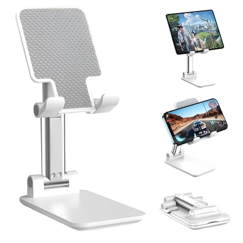 ZSMJAER Universeller Verstellbare Handyhalter, Höhenverstellbar, Rinstellbare Winkel, Handy Tischhalterung für alle Smartphone, Faltbaren Handy Ständer für zu Hause, im Büro oder Unterwegs (Noir) ZSMJAER Universeller Verstellbare Handyhalter, Höhenverstellbar, Rinstellbare Winkel, Handy Tischhalterung für alle Smartphone, Faltbaren Handy Ständer für zu Hause, im Büro oder Unterwegs (Noir) von ZSMJAER
