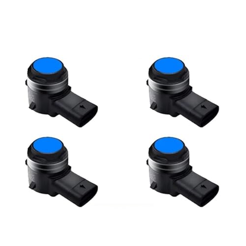 RüCkwäRtsparkhilfe Einparkhilfe Radar-Summer Für Octavia Für Superb Für Kamiq Für Fabia Für Slavia Auto Parken Sensor(Front 4 Blue) von ZSQGHGH