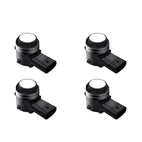 RüCkwäRtsparkhilfe Einparkhilfe Radar-Summer Für Octavia Für Superb Für Kamiq Für Fabia Für Slavia Auto Parken Sensor(Front 4 White) von ZSQGHGH