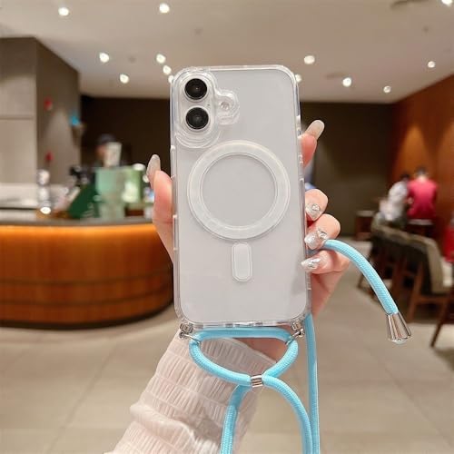 ZSUFCBF Crossboby Halskette Kordel Seil Klare magnetische Handyhülle für iPhone 16 12 13 14 15 Pro Max 11 XS 8 7 Plus Cover, X8, Für iPhone 13 Pro ZSUFCBF Crossboby Halskette Kordel Seil Klare magnetische Handyhülle für iPhone 16 12 13 14 15 Pro Max 11 XS 8 7 Plus Cover, X8, Für iPhone 13 Pro von ZSUFCBF