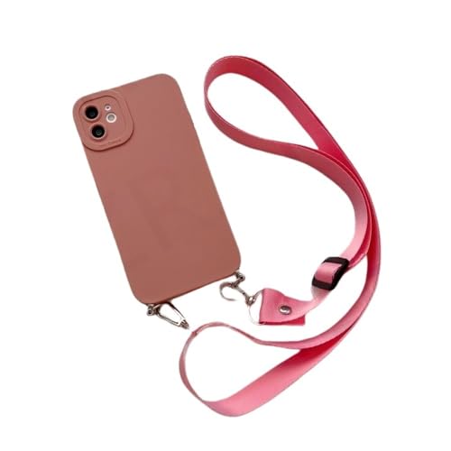 ZSUFCBF Crossbody-Halskette mit Lanyard-Kette, Handyhülle für iPhone 15 14 13 11 12 Pro Max XS X 7 8 Plus XR, Silikon-TPU-Hülle, Pink, für iPhone 15Plus ZSUFCBF Crossbody-Halskette mit Lanyard-Kette, Handyhülle für iPhone 15 14 13 11 12 Pro Max XS X 7 8 Plus XR, Silikon-TPU-Hülle, Pink, für iPhone 15Plus von ZSUFCBF