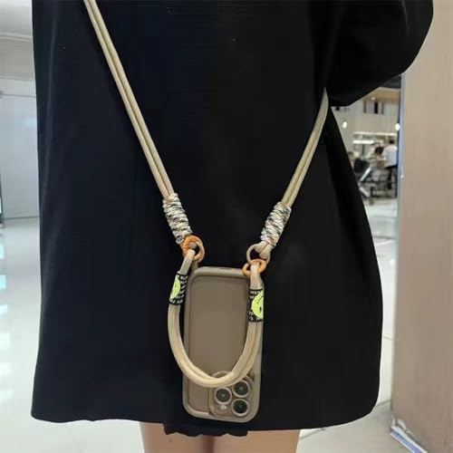 ZSUFCBF Crossbody-Halskettengurt-Lanyard-Fallschutz-Telefonhülle für iPhone 15 16 14 12 11 13 Pro Max XR X XS 7 Plus SE 20 Soft Cover, braun, für iPhone 12 ZSUFCBF Crossbody-Halskettengurt-Lanyard-Fallschutz-Telefonhülle für iPhone 15 16 14 12 11 13 Pro Max XR X XS 7 Plus SE 20 Soft Cover, braun, für iPhone 12 von ZSUFCBF