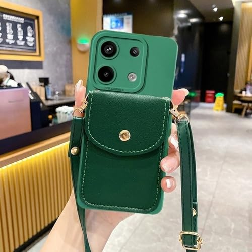 ZSUFCBF Crossbody-Kartensteckplatz-Taschenhalter-Etui für Xiaomi für Redmi Note 13 Pro 4G 5G 13Pro Plus 12 11 10 9 8 13C Kordel-Silikonhülle, A6, für Redmi Note 9S ZSUFCBF Crossbody-Kartensteckplatz-Taschenhalter-Etui für Xiaomi für Redmi Note 13 Pro 4G 5G 13Pro Plus 12 11 10 9 8 13C Kordel-Silikonhülle, A6, für Redmi Note 9S von ZSUFCBF