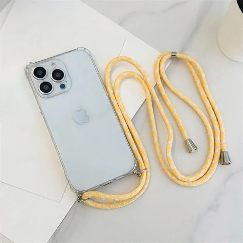 ZSUFCBF Crossbody Lanyard Clear Phone Case für iPhone 16 15 14 13 12 Mini 11 Pro Max Plus Stoßfeste Silikon-Soft-TPU-Rückseite, X8, für iPhone 11Pro Max ZSUFCBF Crossbody Lanyard Clear Phone Case für iPhone 16 15 14 13 12 Mini 11 Pro Max Plus Stoßfeste Silikon-Soft-TPU-Rückseite, X8, für iPhone 11Pro Max von ZSUFCBF