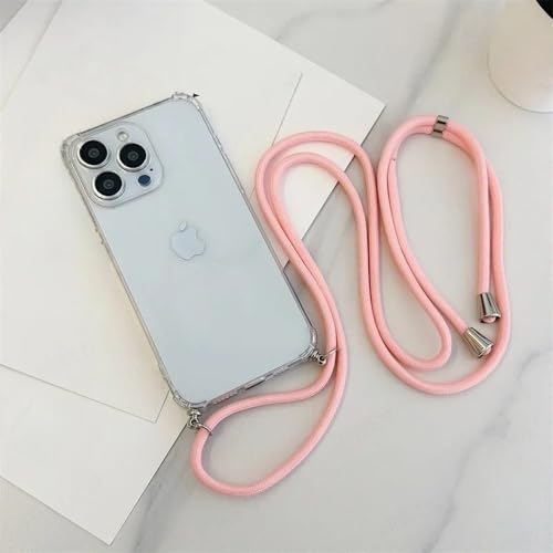 ZSUFCBF Crossbody Lanyard Clear Phone Case für iPhone 16 15 14 13 12 Mini 11 Pro Max Plus Stoßfeste Silikon-Soft-TPU-Rückseite, X9, für iPhone 12 Mini ZSUFCBF Crossbody Lanyard Clear Phone Case für iPhone 16 15 14 13 12 Mini 11 Pro Max Plus Stoßfeste Silikon-Soft-TPU-Rückseite, X9, für iPhone 12 Mini von ZSUFCBF