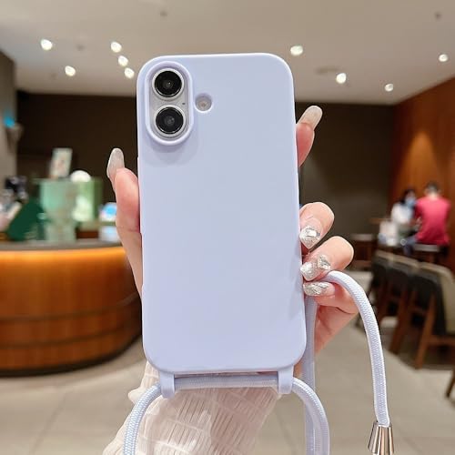ZSUFCBF Crossbody Lanyard Matte Silikon-Handyhülle für iPhone 16 15 Pro Max 14 13 12 11 Halskettenband Kordel Candy Soft Stoßfeste Hülle, X6, für iPhone 11Promax ZSUFCBF Crossbody Lanyard Matte Silikon-Handyhülle für iPhone 16 15 Pro Max 14 13 12 11 Halskettenband Kordel Candy Soft Stoßfeste Hülle, X6, für iPhone 11Promax von ZSUFCBF