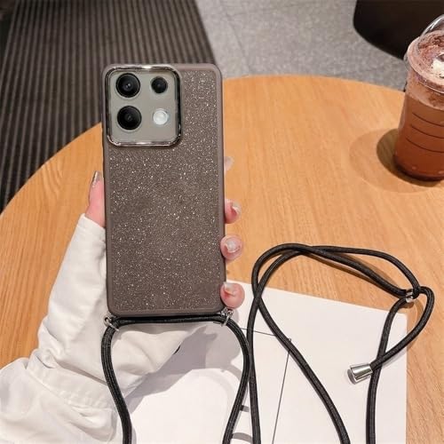ZSUFCBF Für Xiaomi Für Redmi Note 13 4G 5G 12 Pro Plus 11 Pro+ 10 9 Crossbody Lanyard Klare Glitzer-Silikon-Softcase 13C 12C 12s 11s Cover, Schwarz, Für 13 4g ZSUFCBF Für Xiaomi Für Redmi Note 13 4G 5G 12 Pro Plus 11 Pro+ 10 9 Crossbody Lanyard Klare Glitzer-Silikon-Softcase 13C 12C 12s 11s Cover, Schwarz, Für 13 4g von ZSUFCBF