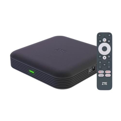 ZTE 4K Android TV 10 Android TV Box | WiFi | Bluetooth 5.0 | Kompatibel mit Google Assistance Sprachsteuerung | Kompatibel mit Chromecast | Kompatibel mit YouTube, Netflix, Prime Video ZTE 4K Android TV 10 Android TV Box | WiFi | Bluetooth 5.0 | Kompatibel mit Google Assistance Sprachsteuerung | Kompatibel mit Chromecast | Kompatibel mit YouTube, Netflix, Prime Video von ZTE