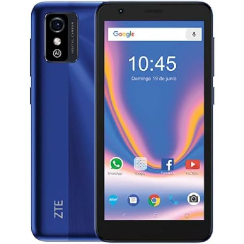 ZTE Blade L9 Smartphone, 32 GB, 2000 mAh, 5 Zoll, Blau von ZTE