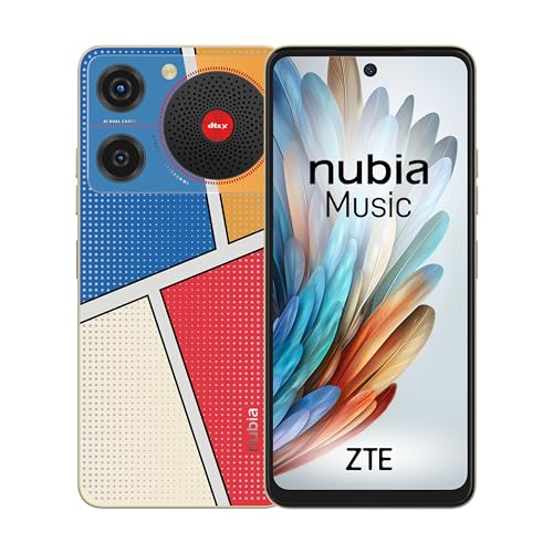 ZTE Nubia Music Pop Art / 4+128 GB / 6,6 Zoll 90 Hz HD+ von ZTE
