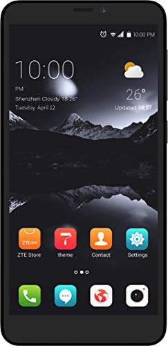 ZTE Smartphone Blade A530 (13,84 cm (5,45 Zoll) HD+ Display, 16 GB interner Speicher (erweiterbar), Dual-SIM und LTE, Android 8) Schwarz von ZTE