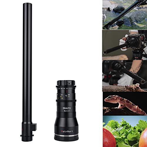 AstrHori 28mm F13 Makro 2X Objektiv für Sony E-Mount-Kameras Weitwinkel-Makro-Sondenobjektiv wasserdicht für Kameras EA7 A7II A7RIV A7S A7SIII A7C A9 A5000 A6600 NEX-3 NEX5C und mehr. von ZTIANFOTO