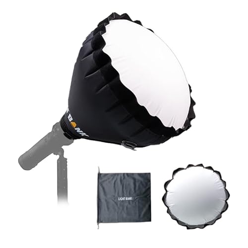 Flynoodle Air Dome 40 Mini aufblasbare Softbox, Soft Light Box für 8-10cm Standardabdeckung Bowens-Halterungen COB-Videolichtblitz, tragbar und faltbar für Fotografie/Video/Live-Streaming Flynoodle Air Dome 40 Mini aufblasbare Softbox, Soft Light Box für 8-10cm Standardabdeckung Bowens-Halterungen COB-Videolichtblitz, tragbar und faltbar für Fotografie/Video/Live-Streaming von ZTIANFOTO