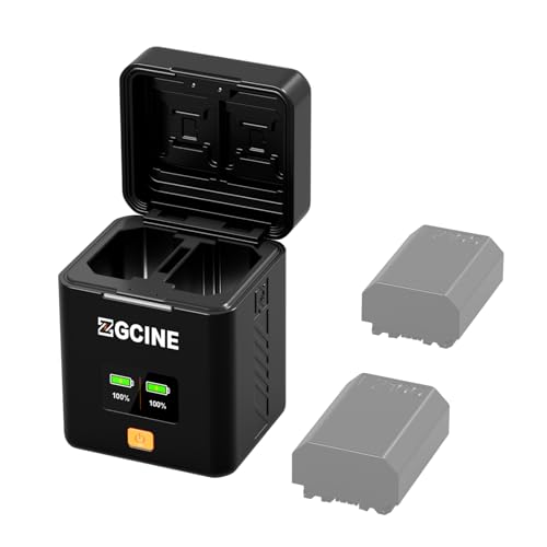 ZGCINE PS-FZ100 Ladekoffer Kamera-Akku-Ladebox für NP-FZ100-Akku ZGCINE PS-FZ100 Ladekoffer Kamera-Akku-Ladebox für NP-FZ100-Akku von ZTIANFOTO