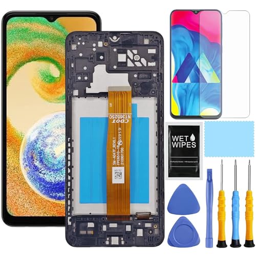 Ersatzbildschirm für Samsung Galaxy A04s mit Rahmen für Samsung a04s a047 Bildschirm Ersatz A047u A047a A047w A047f LCD Display Digitizer Touchscreen Montage mit Reparaturteil Werkzeuge 6,5 Zoll Ersatzbildschirm für Samsung Galaxy A04s mit Rahmen für Samsung a04s a047 Bildschirm Ersatz A047u A047a A047w A047f LCD Display Digitizer Touchscreen Montage mit Reparaturteil Werkzeuge 6,5 Zoll von ZTOOYO