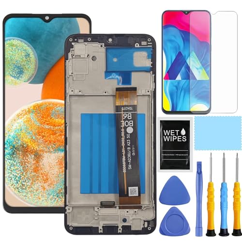 ZTOOYO Ersatzbildschirm für Samsung Galaxy A23 5G mit Rahmen für Samsung A23 a236u a236a a236w a236b S237vl S236dl LCD-Display Digitizer Touchscreen Montage mit Reparaturwerkzeugen 16,8 cm (nicht für von ZTOOYO