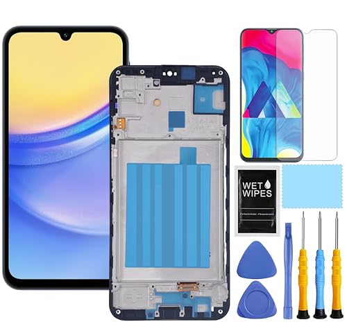 ZTOOYO für Samsung Galaxy A15 Display für Samsung Galaxy A15 Display Mit Rahmen SM-A155F SM-A156F SM-A156F/DS Reparatur Digitizer Touchscreen Assembly Mit Werkzeug von ZTOOYO