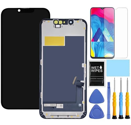 ZTOOYO Ersatzdisplay für iPhone 13 Mini-Bildschirm, Ersatz-Set für iPhone 13 Mini, A2481, A2626, A2628, A2629, A2630, LCD-Display, Digitizer, Touchscreen, Montage mit Reparaturwerkzeugen, Schwarz, ZTOOYO Ersatzdisplay für iPhone 13 Mini-Bildschirm, Ersatz-Set für iPhone 13 Mini, A2481, A2626, A2628, A2629, A2630, LCD-Display, Digitizer, Touchscreen, Montage mit Reparaturwerkzeugen, Schwarz, von ZTOOYO
