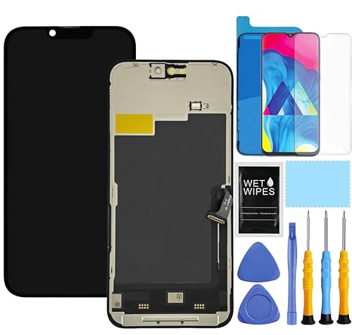 ZTOOYO Ersatzdisplay für iPhone 15 Pro Max Bildschirm Ersatz für iPhone 15 Pro Max Bildschirm Ersatz Kit A2651 A2893 A2896 A2895 A2894 LCD Display Digitizer Touchscreen Montage mit Werkzeug Schwarz ZTOOYO Ersatzdisplay für iPhone 15 Pro Max Bildschirm Ersatz für iPhone 15 Pro Max Bildschirm Ersatz Kit A2651 A2893 A2896 A2895 A2894 LCD Display Digitizer Touchscreen Montage mit Werkzeug Schwarz von ZTOOYO