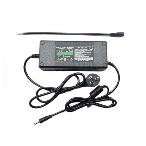12V 20A Netzteil 12V 18A 15A Auto Subwoofer Verstärker Audio Luftpumpe Lichtleiste Netzteil(12V-15A Power Supply) von ZTOSZSPT