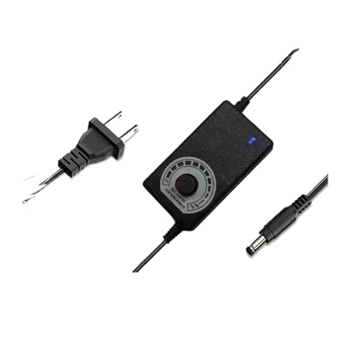 3-12V5A-24V3A Motor, Wasserpumpe, Lüfter, LED-Lichtleiste, einstellbare Spannung, Geschwindigkeit und Dimm-Stromversorgung(3-12V-2A Without Display) von ZTOSZSPT